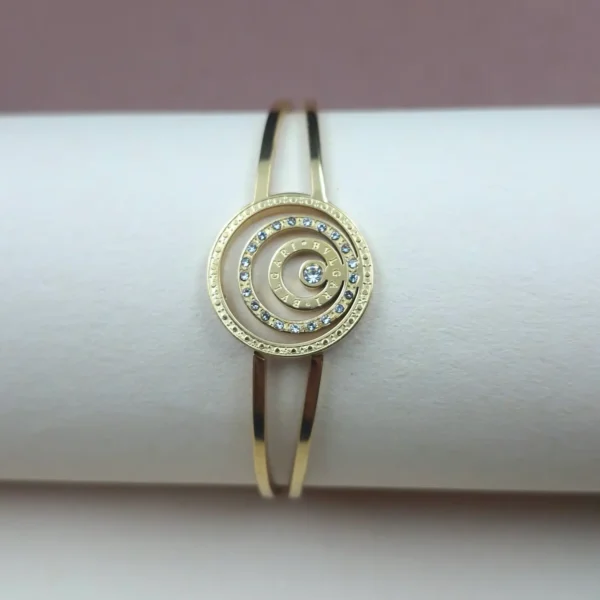 Sriasmi Gold Plated Stainless Steel Waterproof Bracelet - Image 2