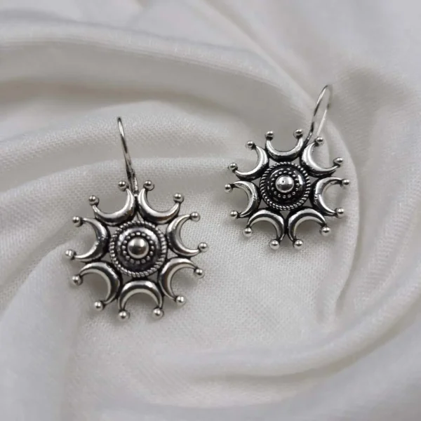 Sriasmi Oxidised Studs Earring