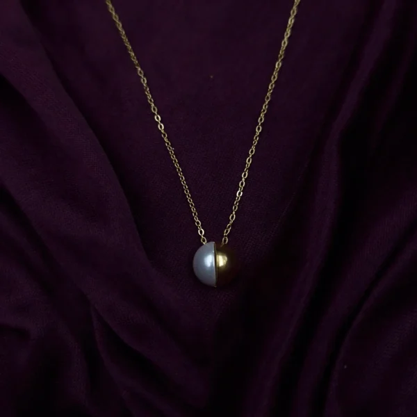 Sriasmi Gold Plated Stainless Steel Waterproof Pendent