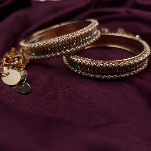 Sriasmi Korean Stone Kada - Image 2