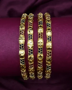 Rajasthani Meenakari Brass Bangle | Sriasmi.com