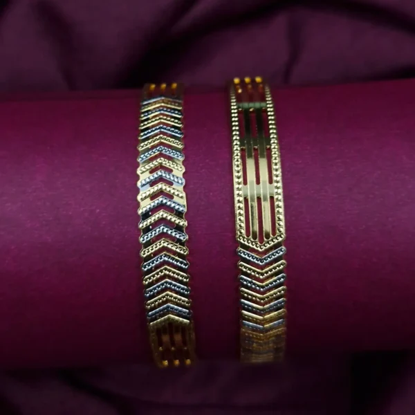 legant Minimalist Pure Brass Bangle | Sriasmi.com - Image 2