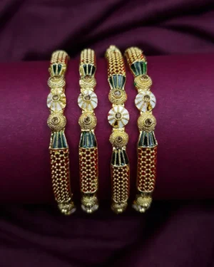 Rajasthani Meenakari Brass Bangle | Sriasmi.com