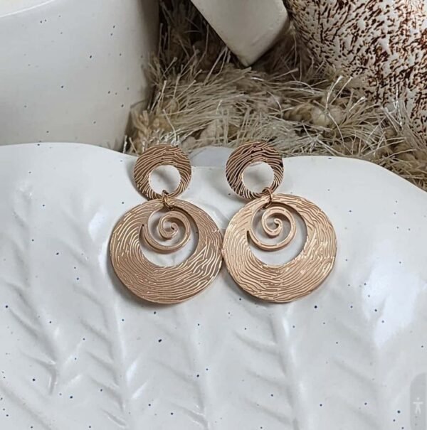 Sriasmi Demi-fine Rose Gold Stainless Steel Waterproof Earring - Image 3