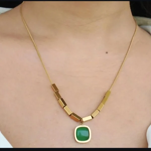 Sriasmi Gold Plated Stainless Steel Waterproof Pendent - Image 2