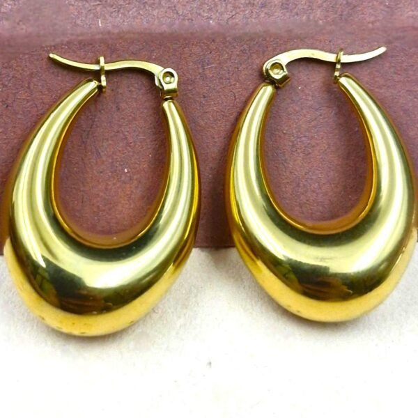 Sriasmi Demi-fine Stainless Steel Waterproof Stud Earrings - Image 2