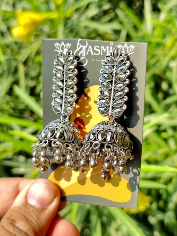 Sriasmi Oxidised Earring - Image 2